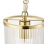 Gelline Pendant BRASS/CLEAR