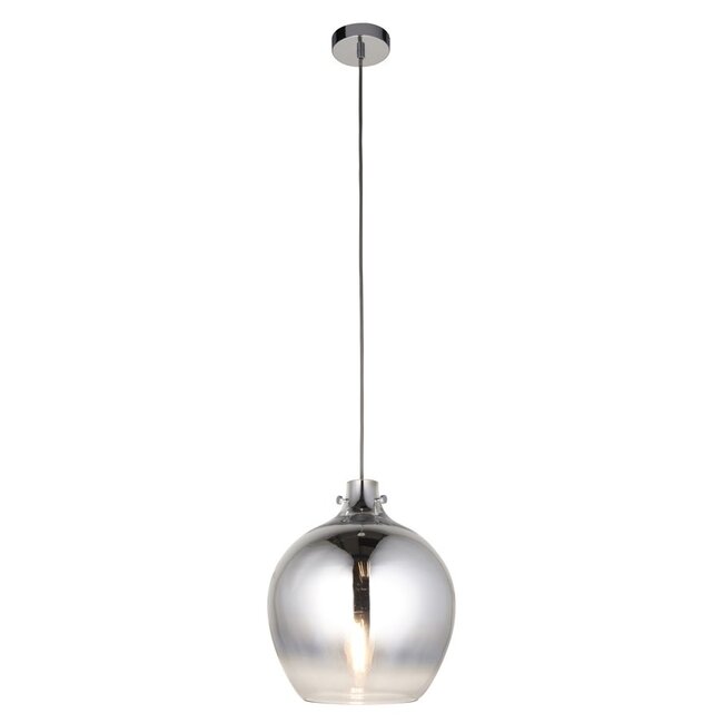 Pallo 1lt Pendant Chrome Ombre Glass