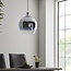 Pallo 1lt Pendant Chrome Ombre Glass