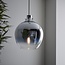 Pallo 1lt Pendant Chrome Ombre Glass