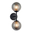 Cole 2lt Wall Matt Black