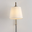 Maddie Wall Light Antique Brass/White