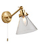 Faraday wall IP44 3W SW  - brushed brass - Factory Second