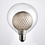 Faceted E27 LED  DEc Lamp 125 dia