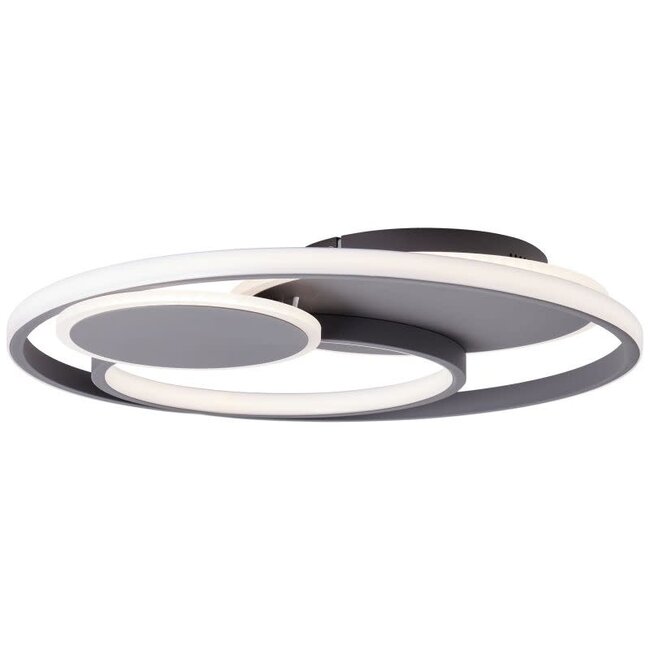 Brilliant Runda LED  50W  5200lm  CCT  Wall & Ceiling Lights Dark Grey