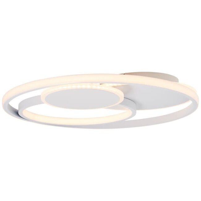 Brilliant Runda LED 50W  5200lm  CCT  Wall & Ceiling Lights Matt White