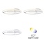 Brilliant Runda LED 50W  5200lm  CCT  Wall & Ceiling Lights Matt White