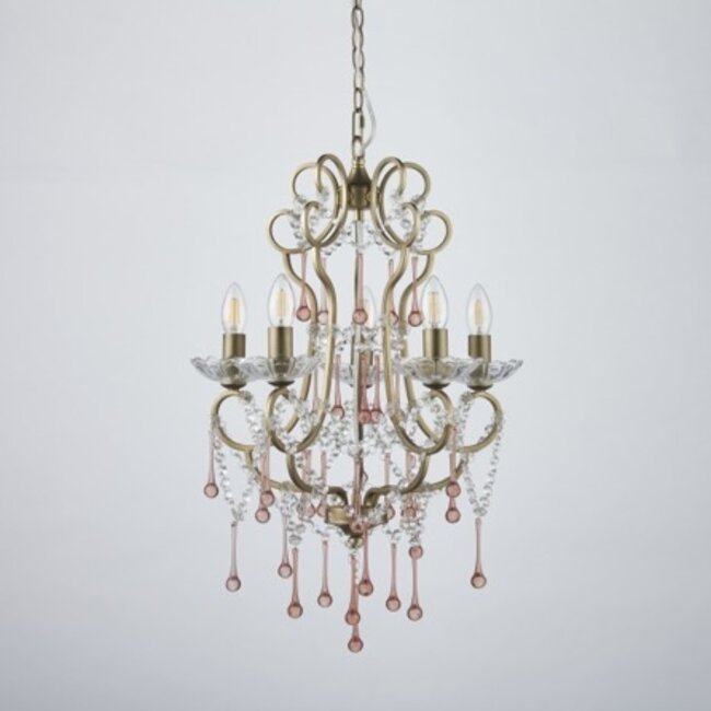 Adalet Chandelier Brushed Gold