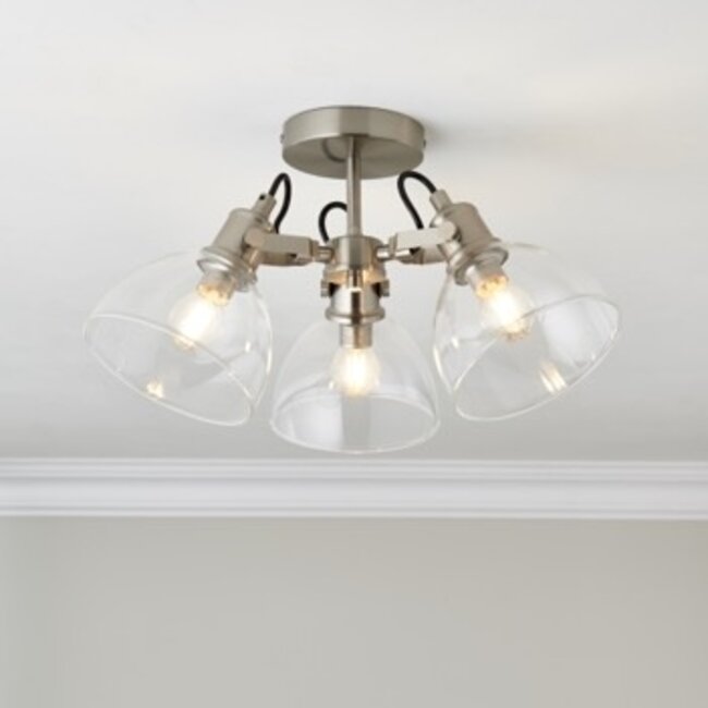 Acrobat 3lt Stainless Steel Semi Flush