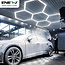 Ener-J 160W LED Car Showroom Lights 6500K 24pcs Set 2375mm x 1645mm