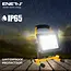 Ener-J 30W rechargeable led floodlight, 7.4V 2200mah, 3.5 to 4H, UK wall charger + car charger, 6000K+R B flash