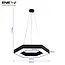 Ener-J Hollow Hexagon Pendant Lights D600*100*60mm 25W 6500K 45lm/W Black Body