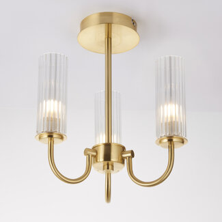 Henstone 3lt Semi Flush Gold