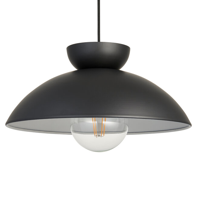 Stacked 1lt Pendant Black
