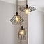Frances 3lt Pendant Matt Black