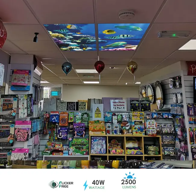 Ener-J Marine LED Panel 2D version, 60x60cms, 40W, 2 yrs warranty