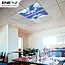 Ener-J Colour Changing and Dimmable SKY Cloud LED Panels 60x60 40W  3D Effect (set of 4 with Remote)