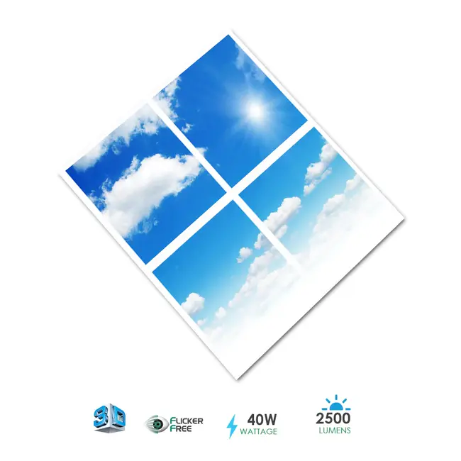 Ener-J SKY Cloud LED Panel 2D version, 60x60cms, 40W, 2 yrs warranty