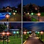 Ener-J Solar Garden RGB Light with Adjustable Spike, 4 pcs RGB, IP65