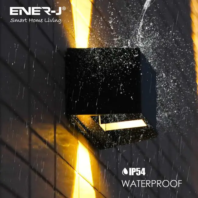Ener-J Solar Powered, Adjustable Beam Angle Wall Light
