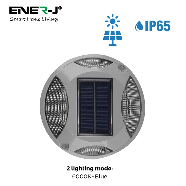 Ener-J Solar Fence/Step Light CCT (6000K/3000K)