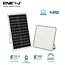 Ener-J 300W LED Floodlights with Solar Panels, 35.5W Solar Panel, 30AH Battery, 3000 lumens