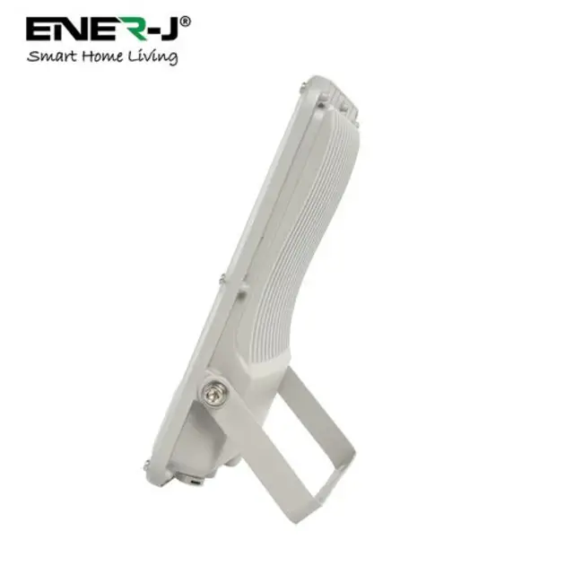 Ener-J 100W LED Floodlights with Solar Panels, 18W Solar Panel, 15AH Battery, 1700 lumens