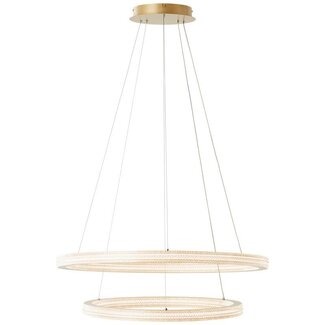 Brilliant Calvi LED  PE  82W  11200lm  CCT  DIM  RC pendant light