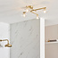 Mobias 4lt semi flush IP44 3W  - brushed brass