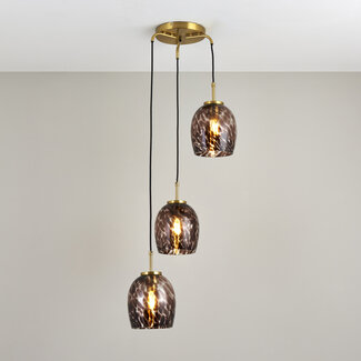 Ami 3lt Pendant Cluster Amber