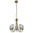 Berenice 5lt Pendant Brass