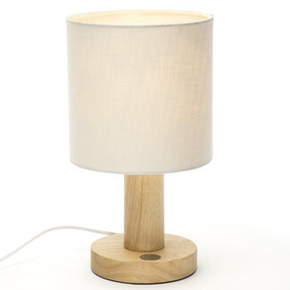 Slater Wood Touch Lamp