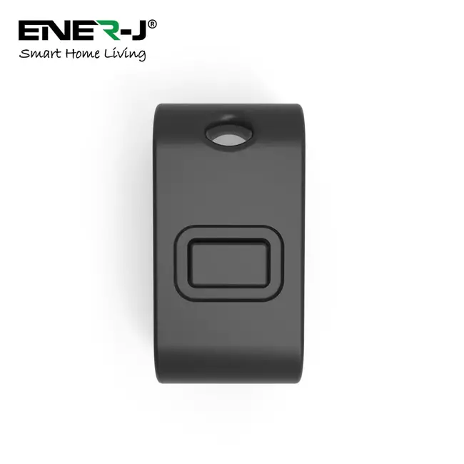Ener-J Mini FOB Wireless Switch 1 Gang, Black for ECO RANGE