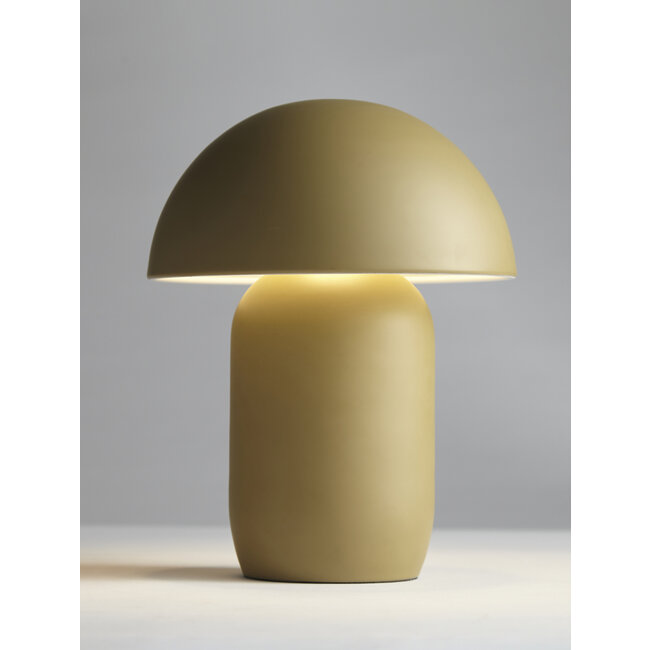 Mushroom LED Touch Light Matt Dark Taupe