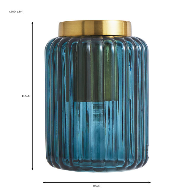 Natalia 1lt Table Peacock