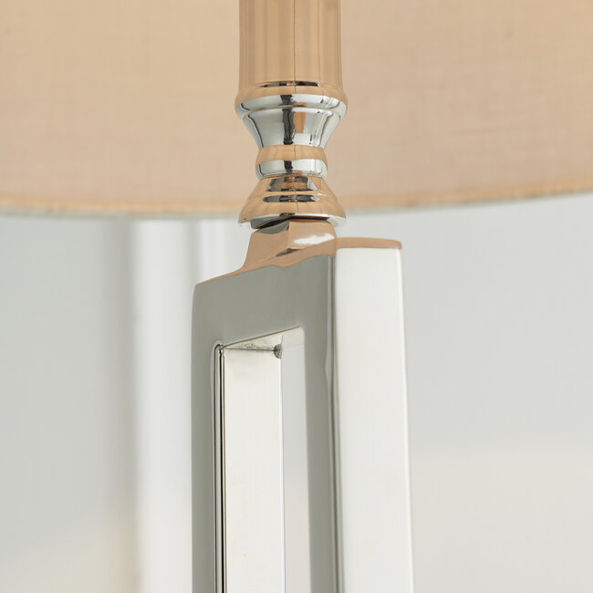 Saran 1lt Table Polished Nickel