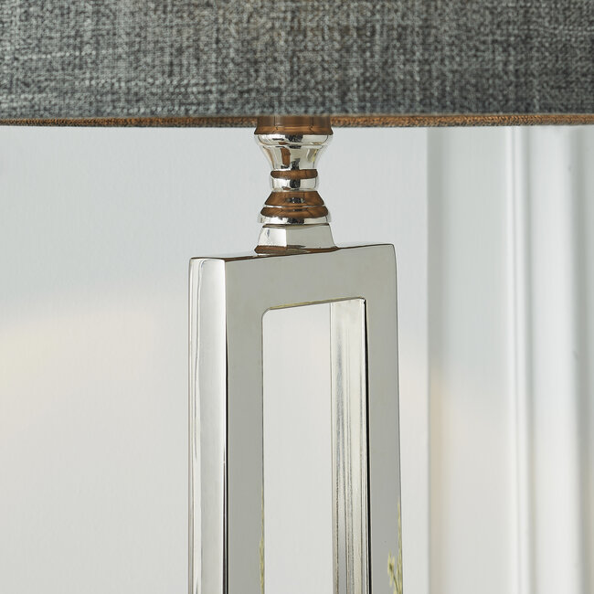 Saran 1lt Table Polished Nickel