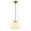 Mondero 1lt Pendant Brass