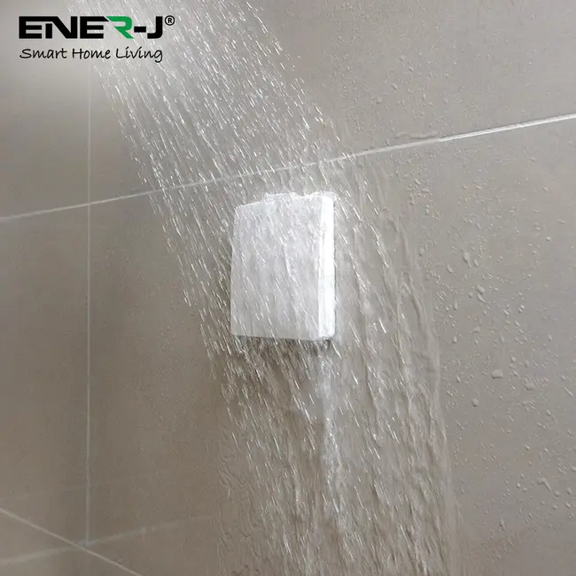 Ener-J 3 Gang Wireless Kinetic Switch White Body