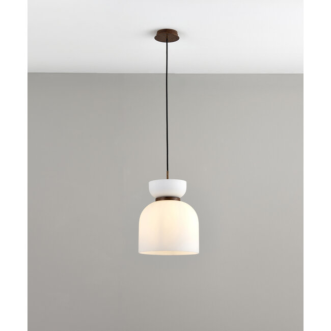 Tien 1lt Pendant Walnut