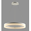 Minnie LED Pendant White and Steel