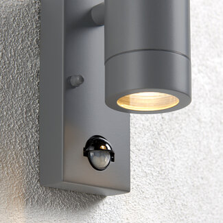 Billy Outdoor PIR Matt Grey