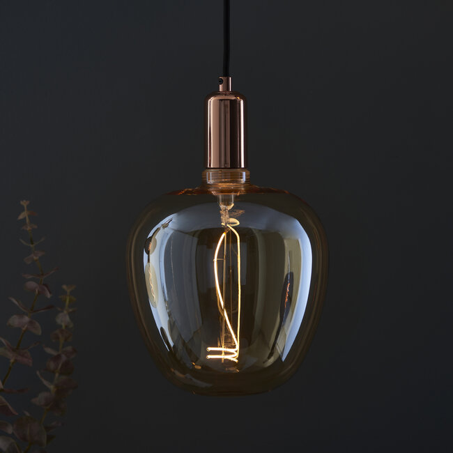 LED E27 4W 320LM 2K LARGE AMBER GLOBE