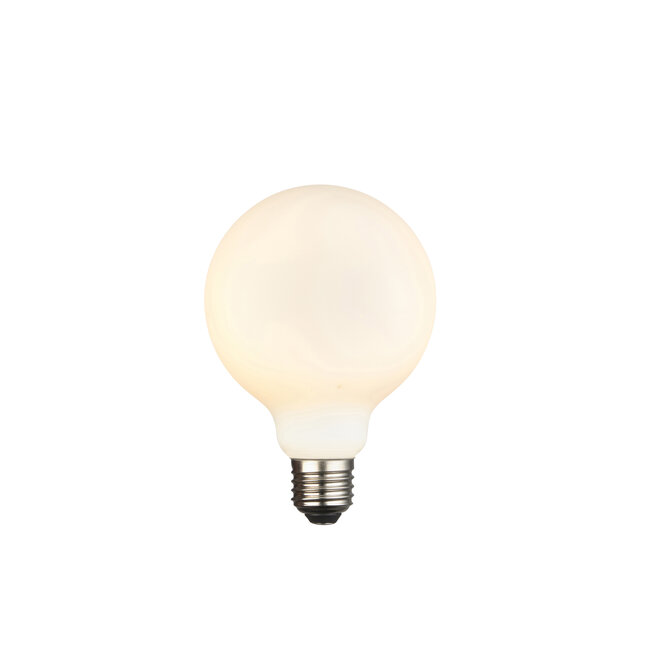 Opaline E27 LED 95mm Opal