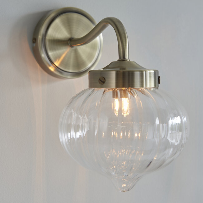 Voyager 1lt Wall Antique Brass