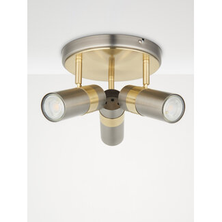 Obilla 3lt Spot Nickel and Brushed Gold