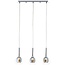 Brilliant Hadan Pendant 3lt Smoke/Chrome