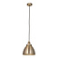 Franklin 1lt Pendant Brass Plate