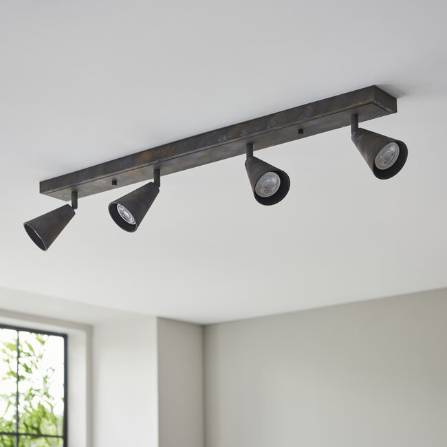 Grove 4 Light Spotlight Bar Bronze