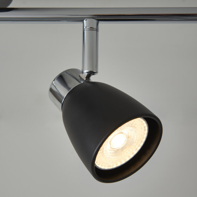 Barto 4 Light spotlight bar black